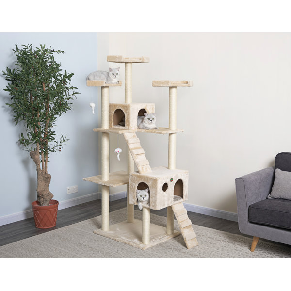 Go Pet Club 72" Cat Tree & Reviews Wayfair